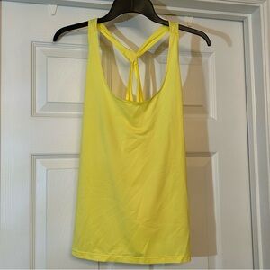 Xersion EverAir Yellow Women's Athletic Tank Top Size L 🆕